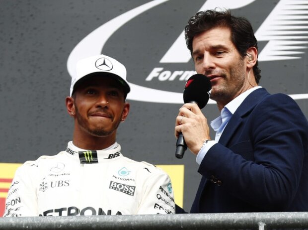 Titel-Bild zur News: Lewis Hamilton, Mark Webber, Daniel Ricciardo