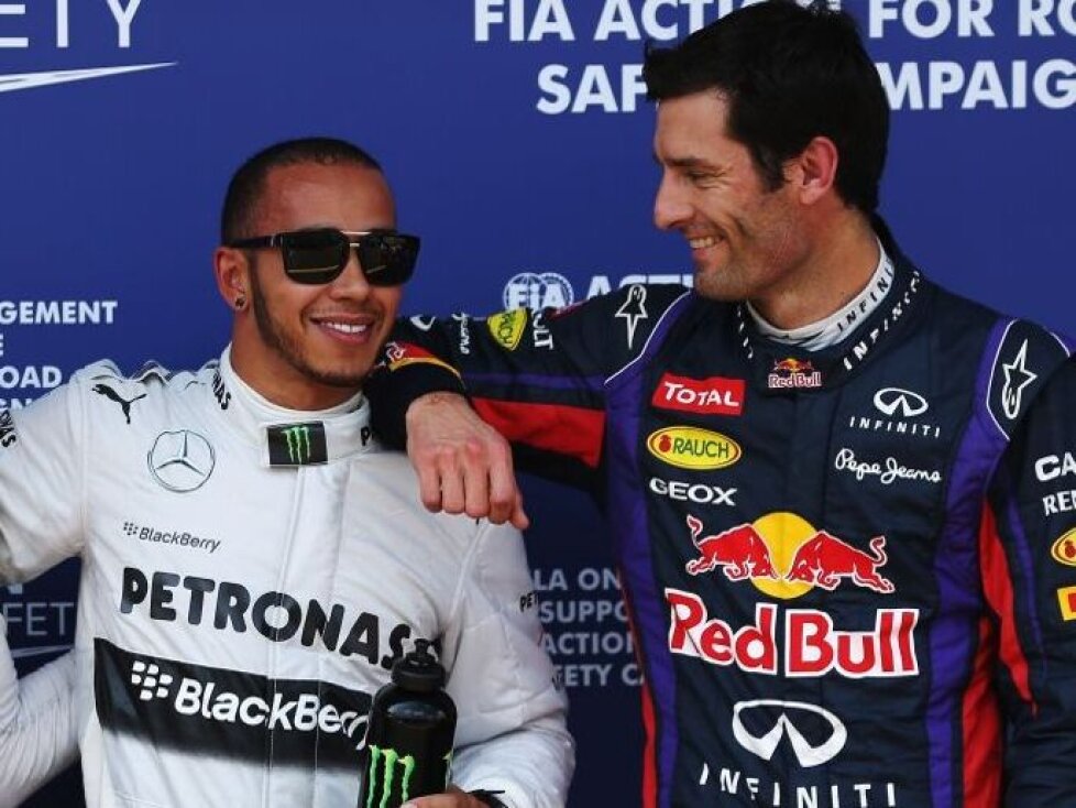 Lewis Hamilton, Sebastian Vettel, Mark Webber