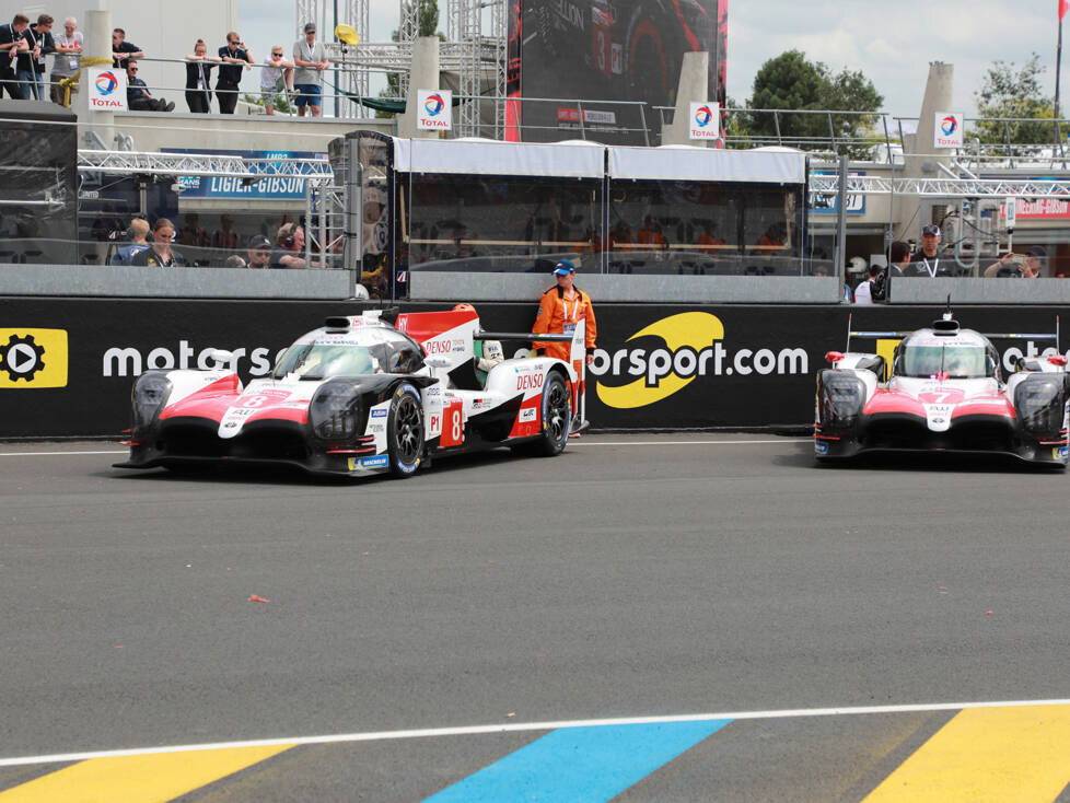 Kazuki Nakajima, Fernando Alonso, Mike Conway, Kamui Kobayashi