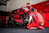 Logistik-Problem: Ducati verpackt mit drei Leuten die MotoGP-Bikes in Katar