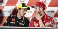 Andrea Dovizioso, Valentino Rossi