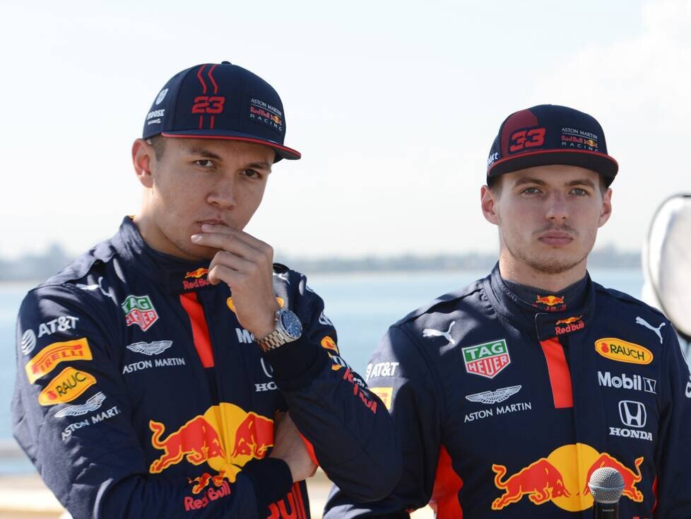 Alexander Albon, Max Verstappen