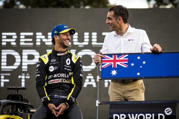 Daniel Ricciardo Cyril Abiteboul  ~Daniel Ricciardo (Renault) und Cyril Abiteboul ~ 