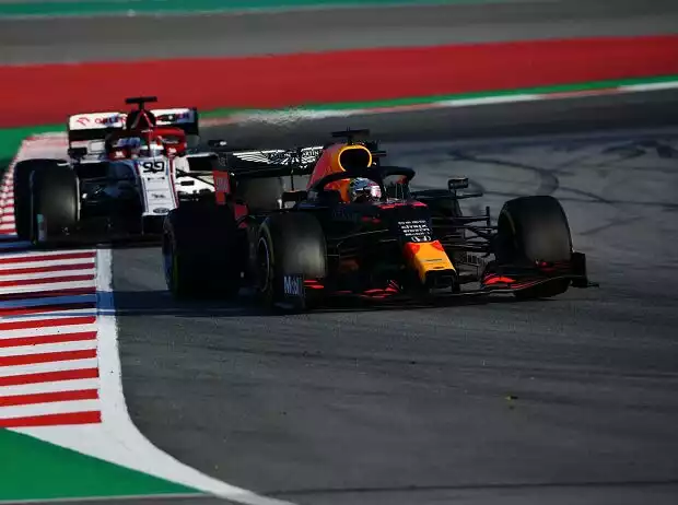 Max Verstappen, Antonio Giovinazzi Titel-Bild zur News: Max Verstappen, Antonio Giovinazzi