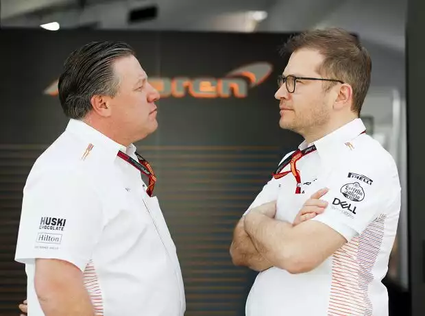 Titel-Bild zur News: Zak Brown, Andreas Seidl