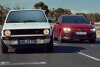 Bild zum Inhalt: Original VW Golf GTI trifft Golf 8 GTI in neuer Werbung