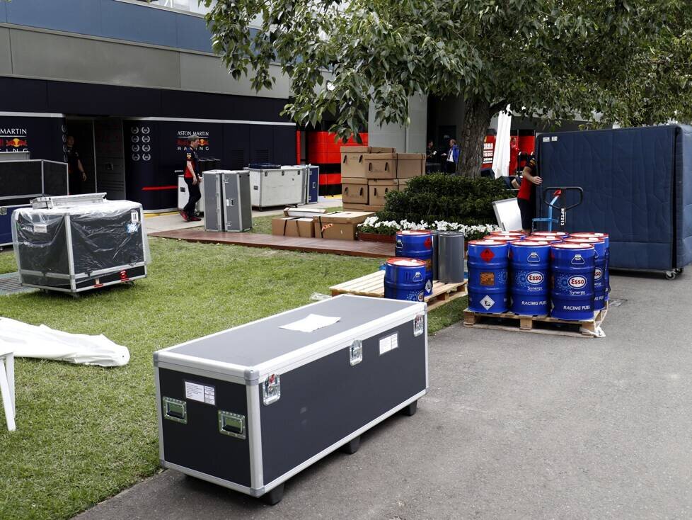 Fahererlager Melbourne, COVID-19, Coronavirus