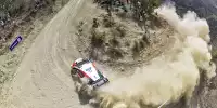 Bild zum Inhalt: WRC Rallye Mexiko 2020: Ogier führt - Lappis Auto brennt aus