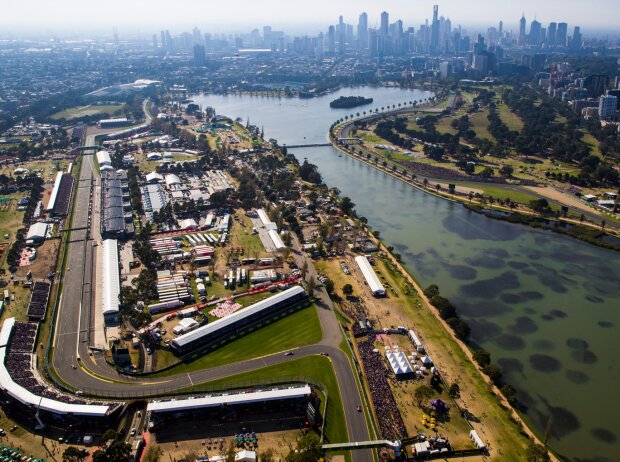Albert Park Circuit in Melbourne