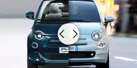 Bild zum Inhalt: Fiat 500: Neue Elektroversion und Mildhybrid im Vergleich