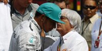Bild zum Inhalt: Ecclestone: Ferrari würde für Hamilton nicht funktionieren