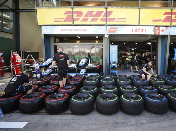 Titel-Bild zur News: Pirelli-Reifen in Melbourne 2020