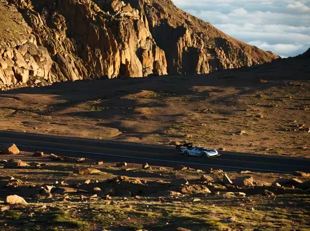 Romain Dumas, Pikes Peak Titel-Bild zur News: Romain Dumas, Pikes Peak