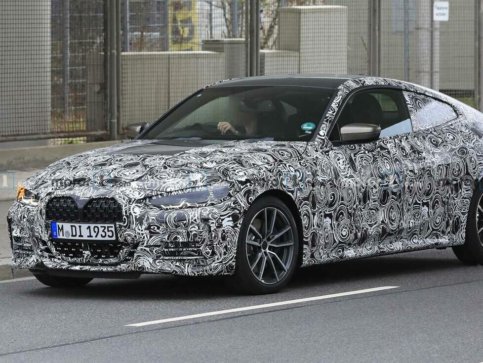 BMW 4er Coupe (2020) neue Erlkönigbilder