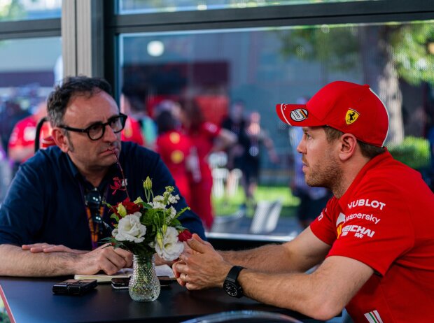 Roberto Chinchero und Sebastian Vettel