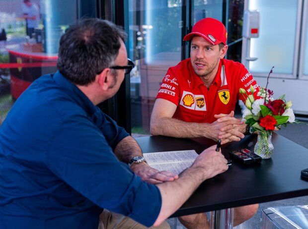Roberto Chinchero und Sebastian Vettel Roberto Chinchero und Sebastian Vettel