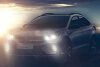 Bild zum Inhalt: VW Nivus (2021): Neues Bild zeigt Front und Seite des Crossovers
