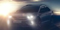 Bild zum Inhalt: VW Nivus (2021): Neues Bild zeigt Front und Seite des Crossovers