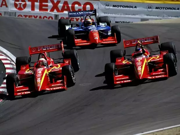 Alessandro Zanardi, Jimmy Vasser, Mark Blundell Titel-Bild zur News: Alessandro Zanardi, Jimmy Vasser, Mark Blundell