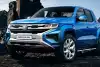 Bild zum Inhalt: VW Amarok (2022): Neue Generation als Rendering