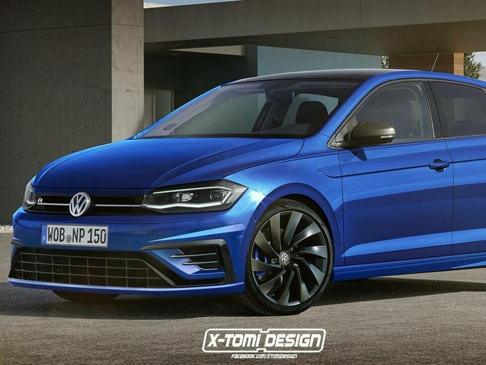 VW Polo R Rendering