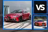 Bild zum Inhalt: Alfa Giulia GTA vs BMW M3 CS vs Jaguar XE Project 8