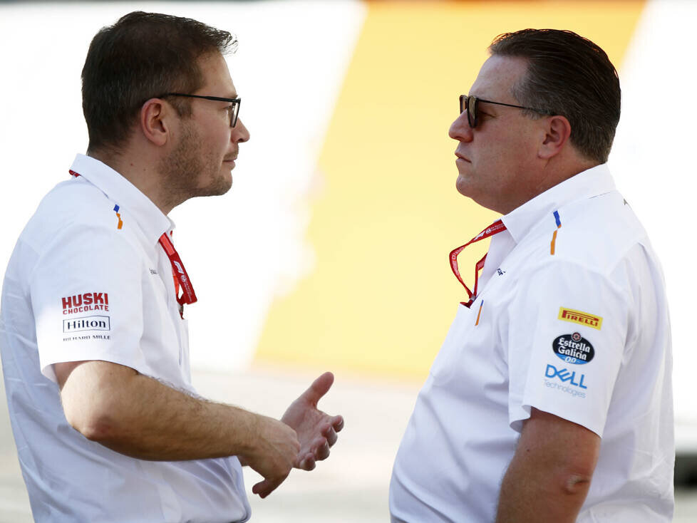 Andreas Seidl, Zak Brown