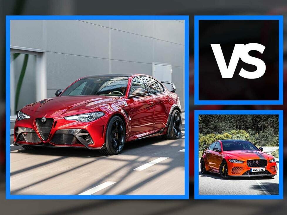 Alfa Romeo Giulia GTA vs BMW e Jaguar