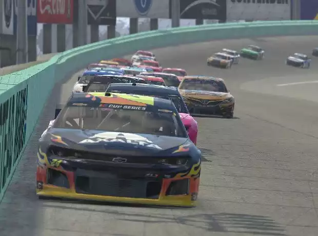 NASCAR SimRacing eSports vom Feinsten: eNASCAR iRacing Pro Invitational Series Titel-Bild zur News: NASCAR SimRacing eSports vom Feinsten: eNASCAR iRacing Pro Invitational Series