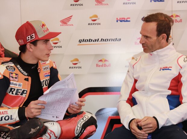 Marc Marquez, Alberto Puig Marc Marquez, Alberto Puig