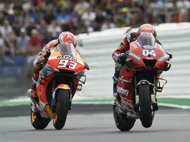 Andrea Dovizioso, Marc Marquez Titel-Bild zur News: Andrea Dovizioso, Marc Marquez