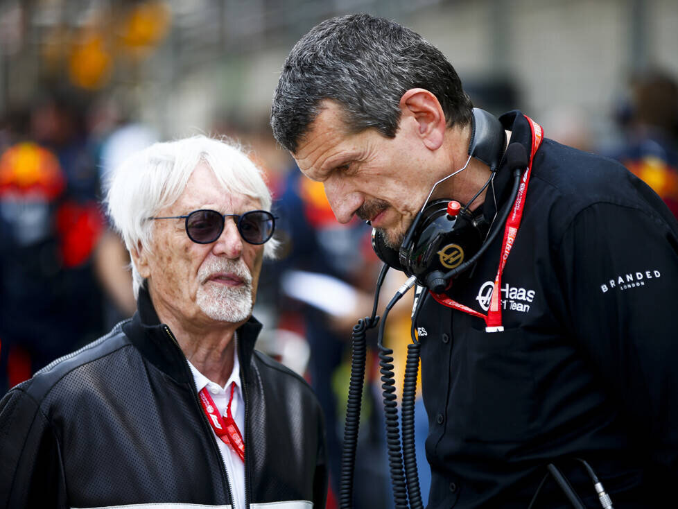 Bernie Ecclestone und Günther Steiner