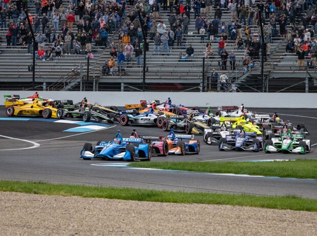 Start zum Grand Prix von Indianapolis der IndyCar-Saison 2019