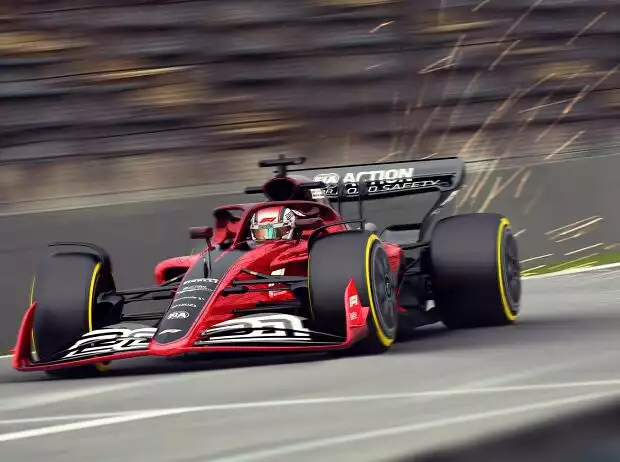 Titel-Bild zur News: Formel-1-Designstudie für 2021