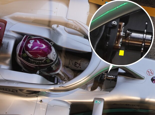 Titel-Bild zur News: DAS am Mercedes F1 W11 EQ Performance