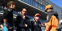 George Russell, Alexander Albon, Max Verstappen, Lando Norris