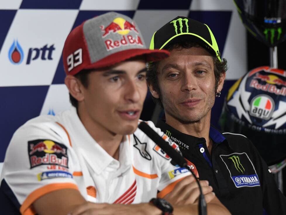 Marc Marquez, Valentino Rossi