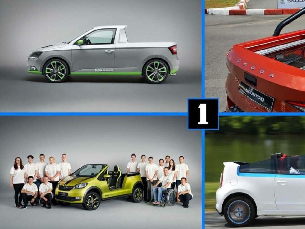 Die verrücktesten Konzepte der Skoda-Azubis
