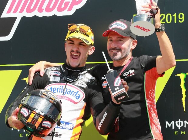 Aron Canet, Max Biaggi Aron Canet, Max Biaggi