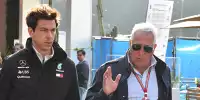 Toto Wolff und Lawrence Stroll