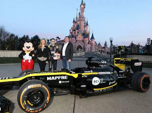 Micky Maus, Anthoine Hubert, Eric Boullier Titel-Bild zur News: Micky Maus, Anthoine Hubert, Eric Boullier