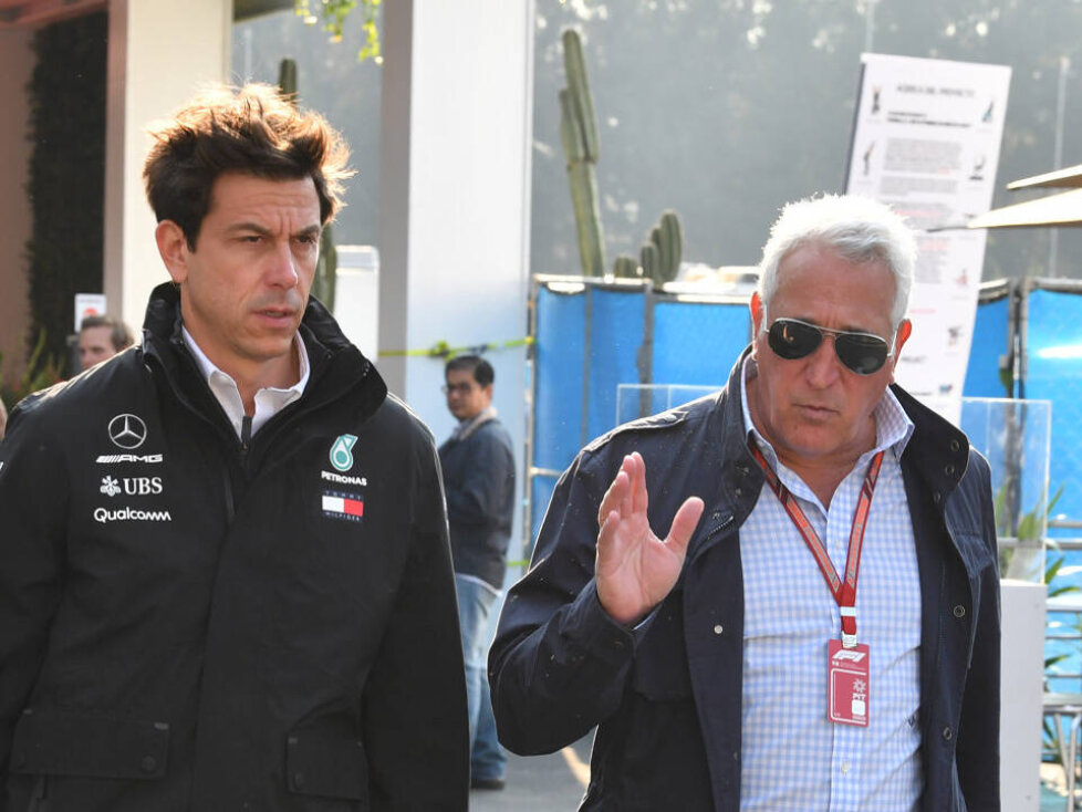 Toto Wolff und Lawrence Stroll