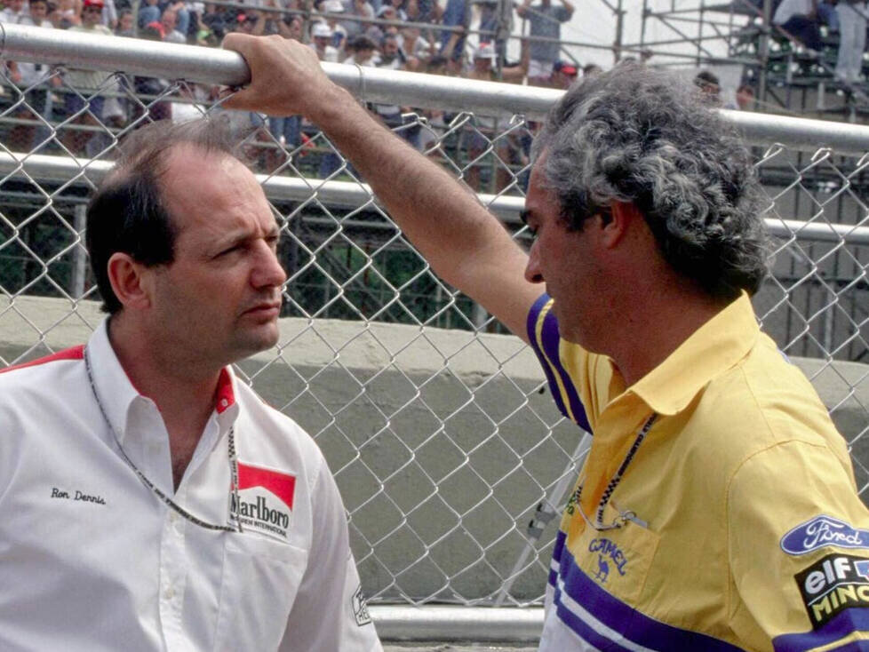 Ron Dennis, Flavio Briatore, 1993