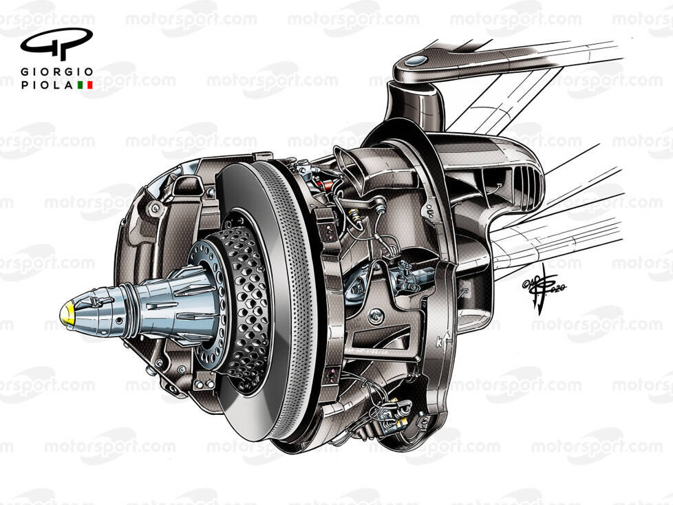 Vorderradbremse von Mercedes