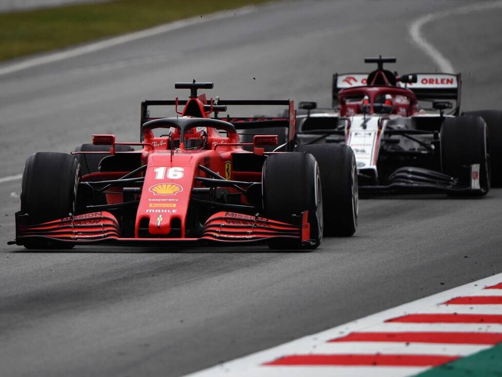 Charles Leclerc, Kimi Räikkönen