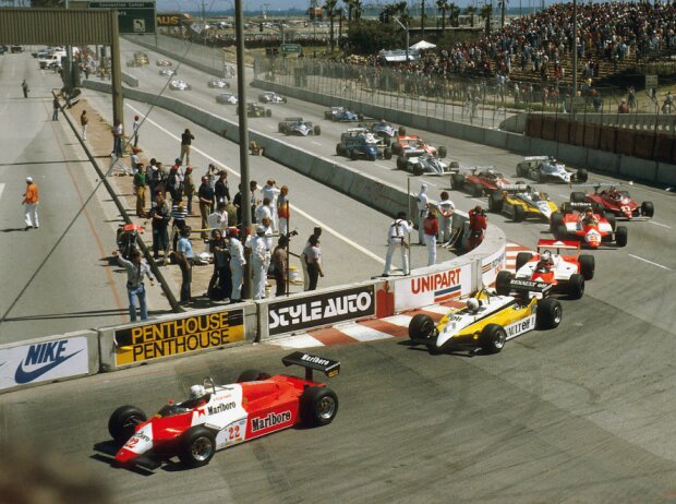 Rene Arnoux, Niki Lauda Rene Arnoux, Niki Lauda