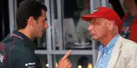 Pedro de la Rosa, Niki Lauda