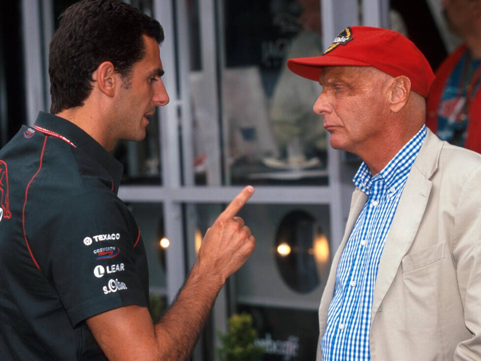 Pedro de la Rosa, Niki Lauda