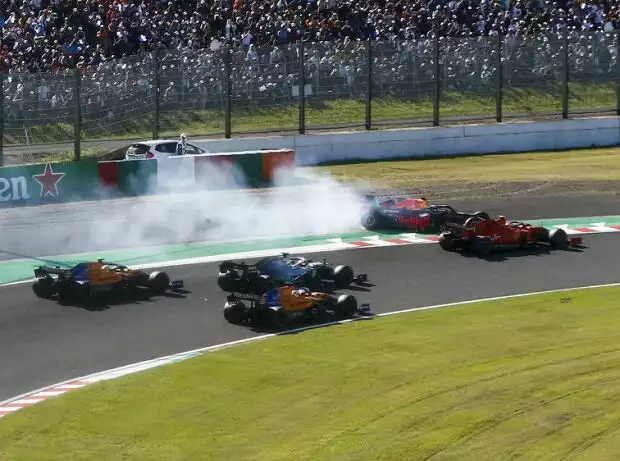 Max Verstappen, Charles Leclerc Titel-Bild zur News: Max Verstappen, Charles Leclerc