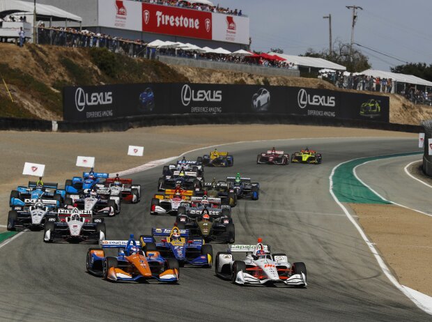 Start zum IndyCar-Saisonfinale 2019 in Laguna Seca